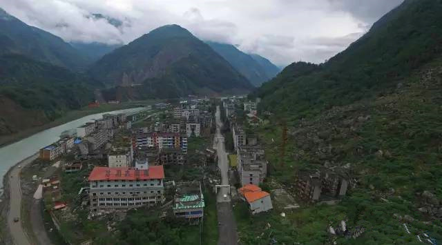 北川地震遺址